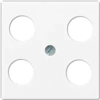 Jung A 561-4 SAT1 WW biela (A561-4SAT1WW)