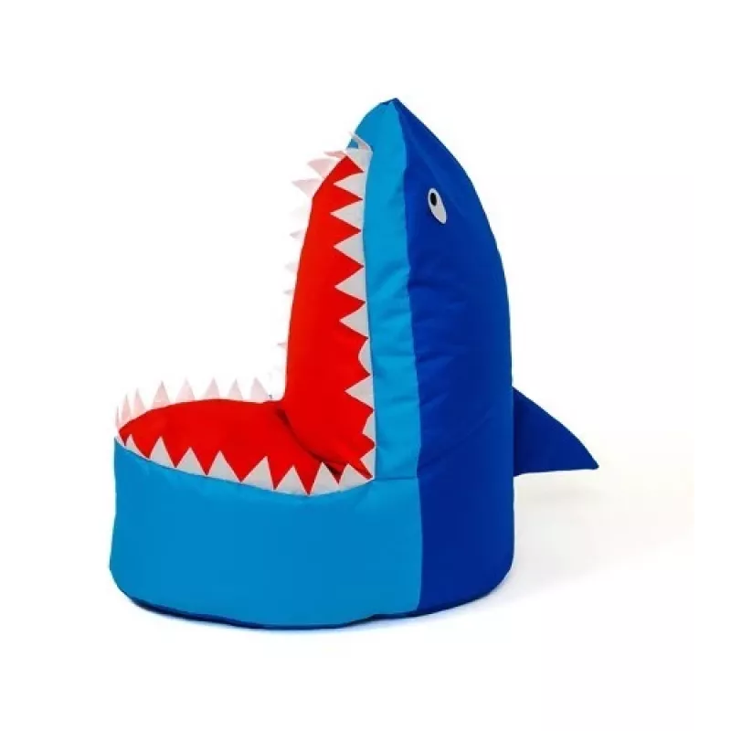 Sako vak sedací vak Shark námornícka modrý XXL 100 x 60 cm