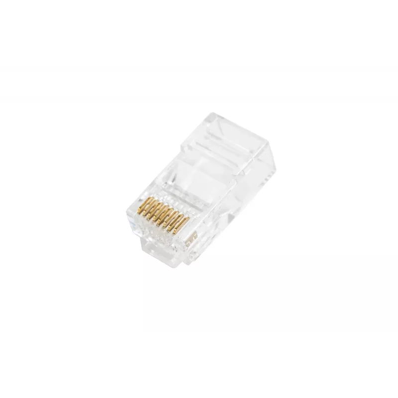 RJ45 káblový konektor Digitus X-ML-6U-EZ transparentný konektor 100 kusov