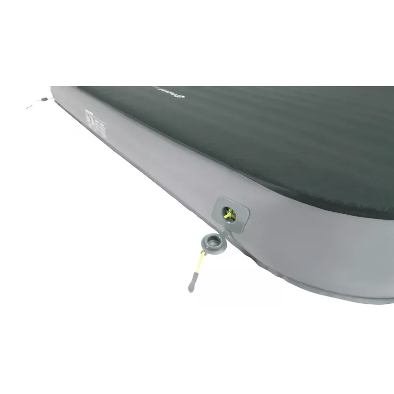 Dvojitá nafukovacia matrace Outwell 400152 — 1380×2070×120 mm, polyester, zelená/sivá