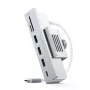 Notebook dock / port replikátor Satechi ST-UCICHS USB 3.2 Gen 1 Type-C, USB-A porty, SD/MicroSD, strieborný