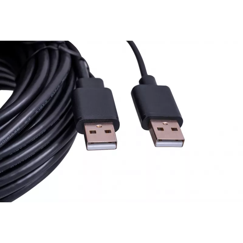 UNITEK Y-278 USB kábel USB 2.0 10 m 2 x USB A USB A čierny