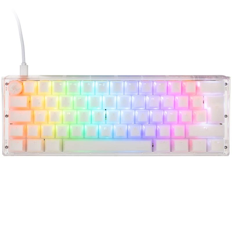Ducky One 3 Mini klávesnica Gaming USB biela