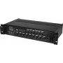 Mixpult Omnitronic MAVZ-360.6P — 6-kanálový powermixer, 360 W celkový výstupný výkon