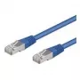 Wentronic Goobay CAT 5e patch kábel, SF/UTP, modrý, 5 m - CCA medená zmes (68057)