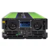 Qoltec Monolith menič napätia | nabíjanie batérie | UPS | 2000W | 4000W | 12V na 230V | čistá sínusovka | LCD čierno-zelený
