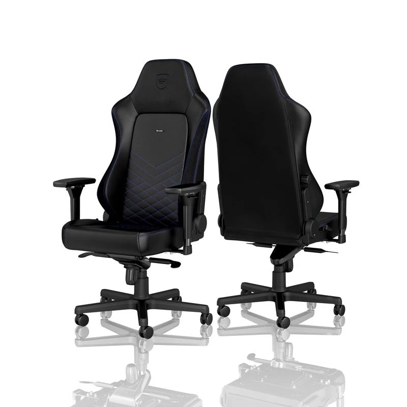 noblechairs HERO gamingová stolička - čierna/modrá