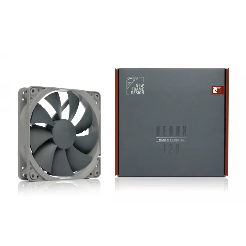 Noctua NF-P12 redux-1300 120mm skriňový ventilátor sivý