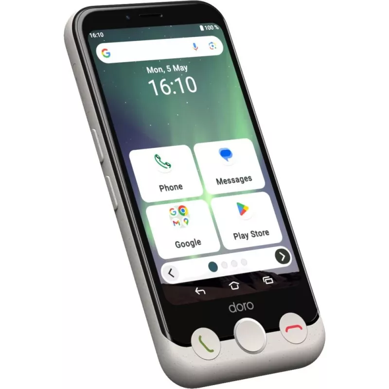 Smartphone Doro Aurora A10 4,5 palca 4GB RAM 64GB čierna biela