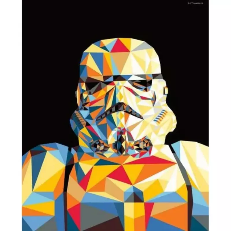 CreArt Star Wars - Stormtrooper, maľovanie