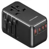 Nabíjačka Vention FJGB0 100W GaN s 3× USB-C a 1× USB-A, čierna