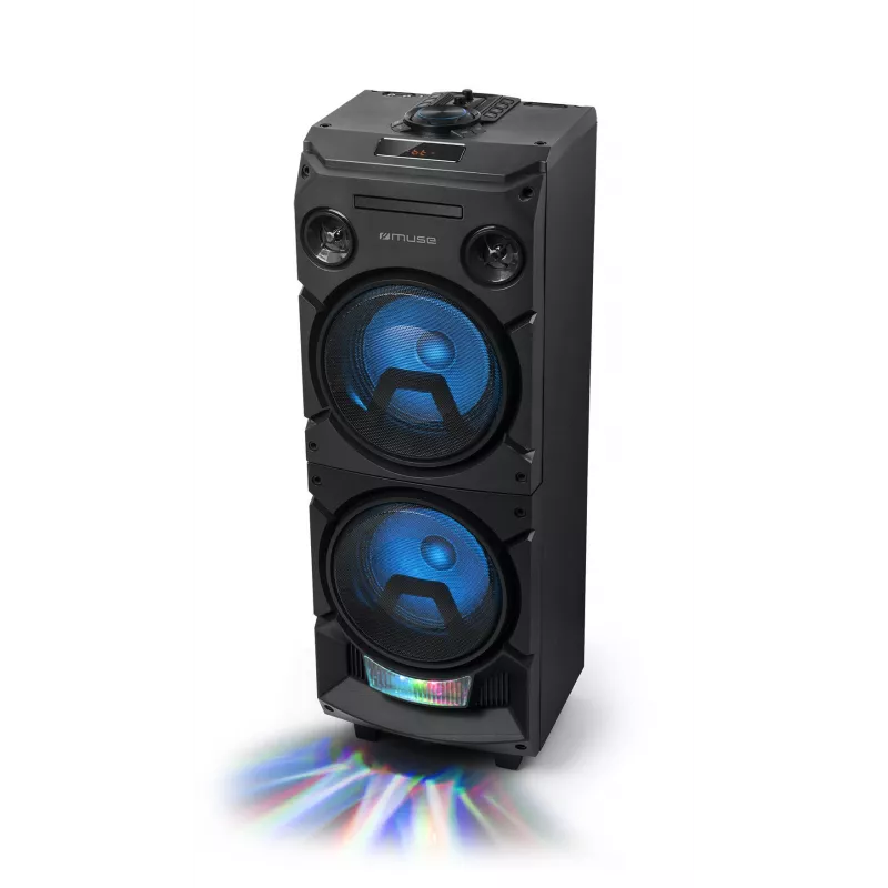 Muse M-1937 DJ prenosný/party reproduktor čierny 600 W