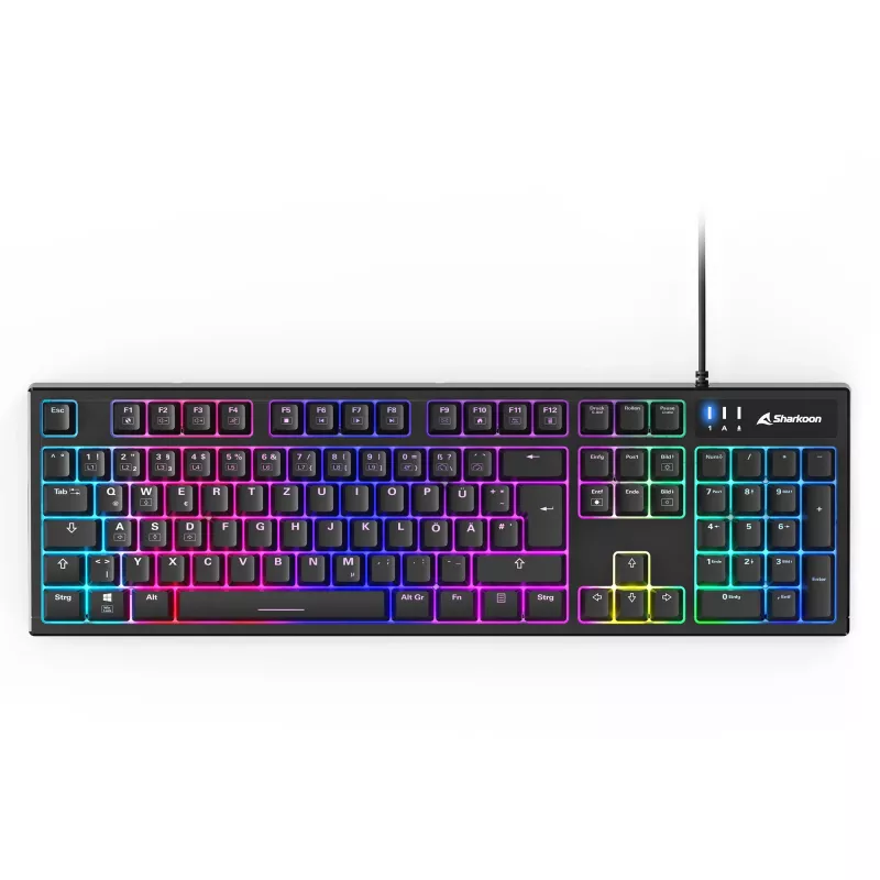 Gaming sada klávesnice a myši Sharkoon SKILLER SGB15 Combo DE s nemeckým rozložením