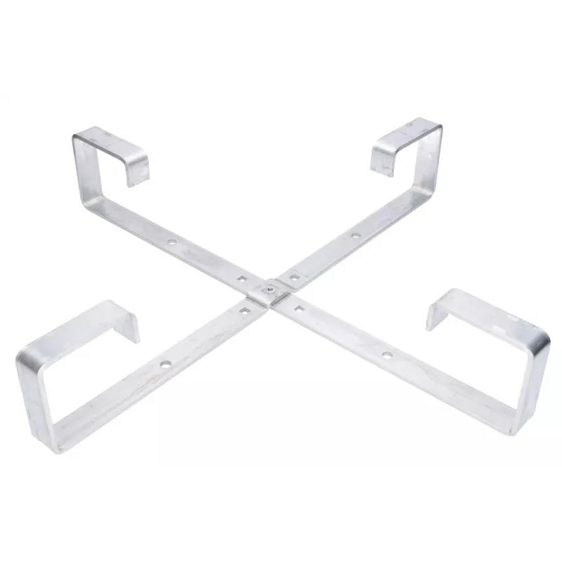 Držiak káblov Extralink štvornásobný rám pre ukladanie káblov 600x600x100mm