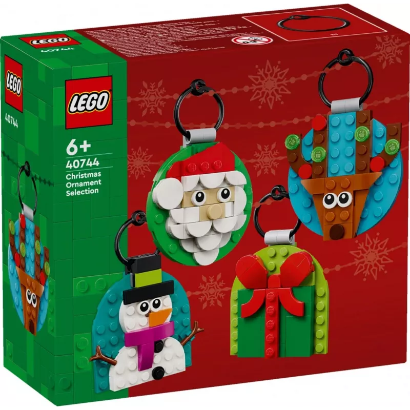 Bricks Iconic 40744 výber vianočných ozdôb