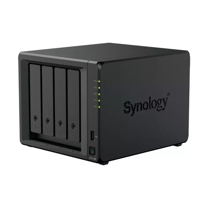 Synology DiskStation DS925+ NAS/storage server Ryzen Embedded V1500B 4 GB DDR4 0 TB čierny