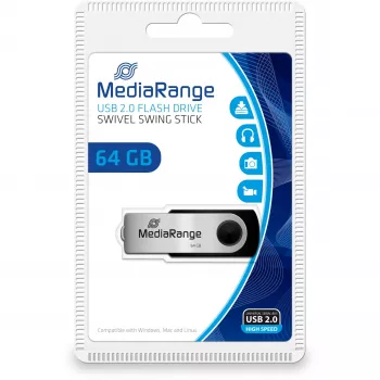 USB kľúč MediaRange 64 GB USB Type-A Micro-USB MR912