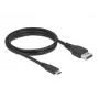 USB Type-C na DisplayPort kábel DeLOCK 86040 8K 60 Hz 1,5 m