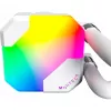 360mm Radiátor Montech HyperFlow ARGB 360 White — 360mm radiátor kvapalinového chladenia pre PC