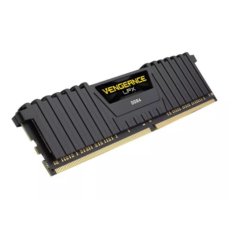 Corsair Vengeance LPX pamäť 16GB - DDR4 - 2400 MHz - čierna (CMK16GX4M2A2400C14)