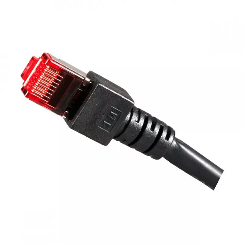 EFB-Elektronik RJ45 patch kábel Cat.6 S/FTP LSZH čierny 1,5m