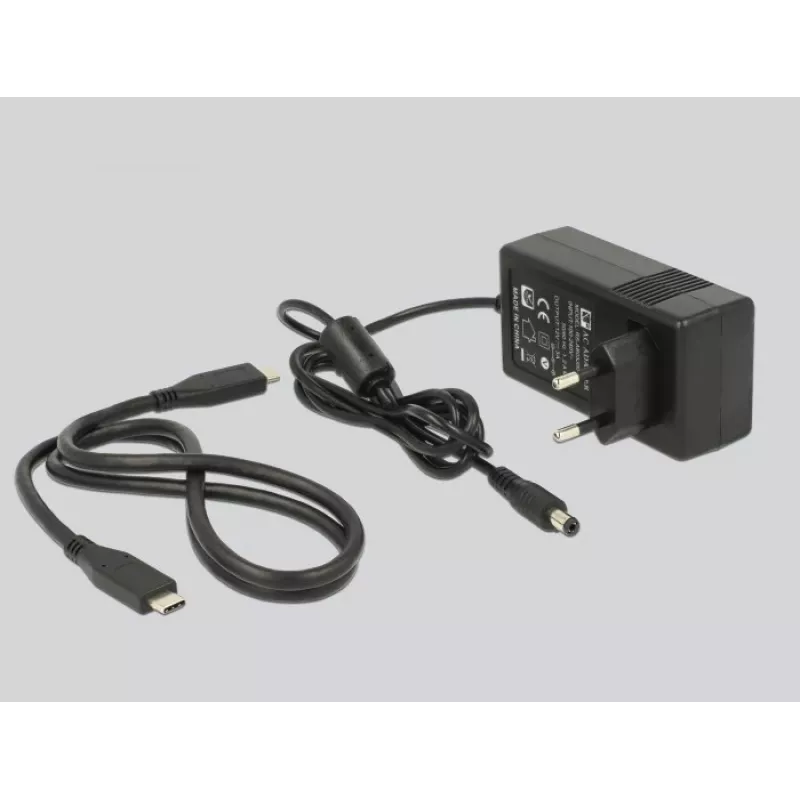 DeLOCK - dokovacia stanica pre HDD pozície: 2 - SATA 6Gb/s - 6 Gbit/s - USB 3,1 (Gen 2) - čierna (63957)