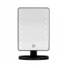 Extralink Makeup Mirror, čierne osvetlené so stojanom