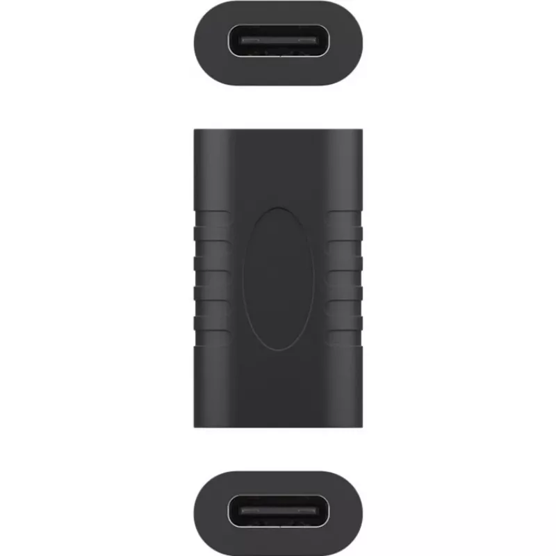 USB-C spojka Goobay 45401 čierna