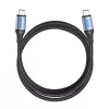 Vention USB 2.0 5A 240W 1m ČIERNY USB-C na C kábel
