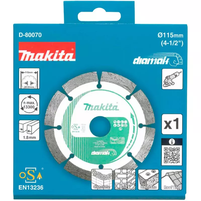Makita D-80070 diamantový kotúč 115x22,23 DIAMAK (D-80070)