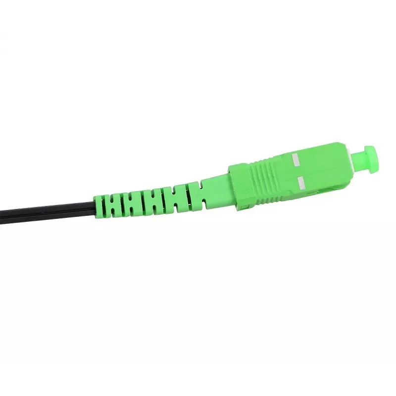 Optický kábel Extralink EX.19348 15 m SC–SC FTTH G.657.A2 čierny/zelený