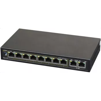 Sieťový switch PULSAR S108 Fast Ethernet Power over Ethernet