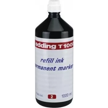 Náplňová farba pre fixku Edding T 1000 červená 1000 ml 1 kus
