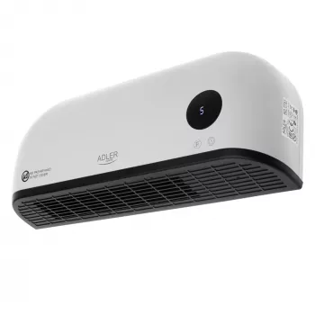 Vzduchová clona Adler AD 7751 čierna, biela 2000 W