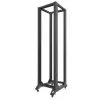 Lanberg OR01-6842-B 19-palcový otvorený rack, 42U, 600x800 mm, čierny