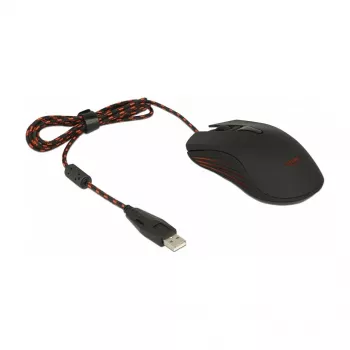 Herná myš DeLOCK 12531 obojručná USB Type-A optická 4800 DPI