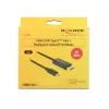 DeLOCK 85256 Videokábel adaptér 2 m USB Type-C DisplayPort čierny