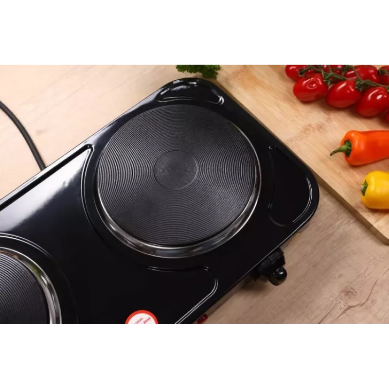 IDEAL 2-platňový elektrický sporák, maximálny výkon 2600 W