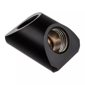Montážna sada EK Water Blocks — mosadz čierna výška 25 mm Ø 23 mm