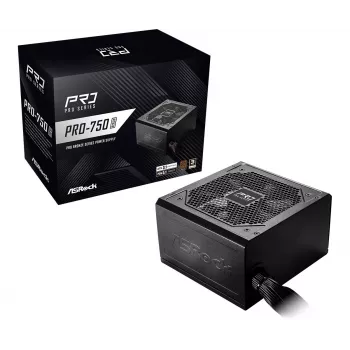 ASRock PRO-750B 750W 80 PLUS Bronze napájací zdroj