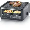Severin RG 2360 raclette gril 4 osoby 800 W čierny