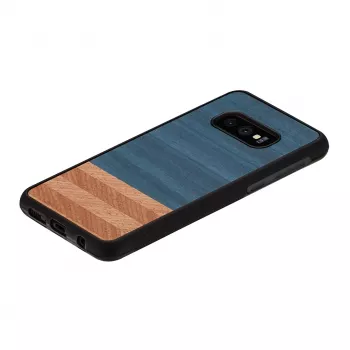 Puzdro na smartphone man and wood pre Galaxy S10e — Denim čierne ochranné puzdro