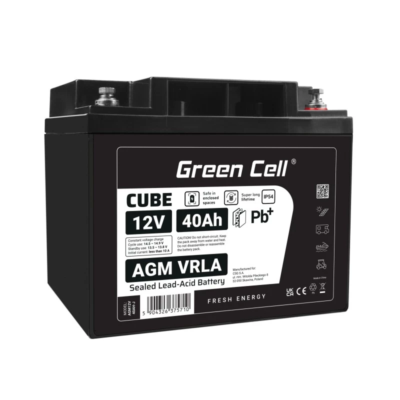 Batéria AGM VRLA 12V 40Ah IP54