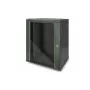 DIGITUS Dynamic Basic DN-19 16-U-EC-SW - skriňa - sieťová skriňa - vhodná na nástennú montáž - RAL 9005 - 16U - 48,3 cm (19 palcov)