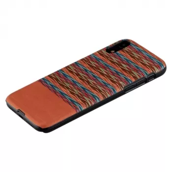 Puzdro na smartphone man and wood pre iPhone XR — Browny Check čierna ochranné puzdro
