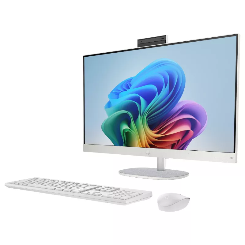 HP All-in-One PC (kompletné riešenie) 27-ct2073ng AMD Ryzen AI 7-350 512GBSSD 16GB biela (27-ct2073ng)