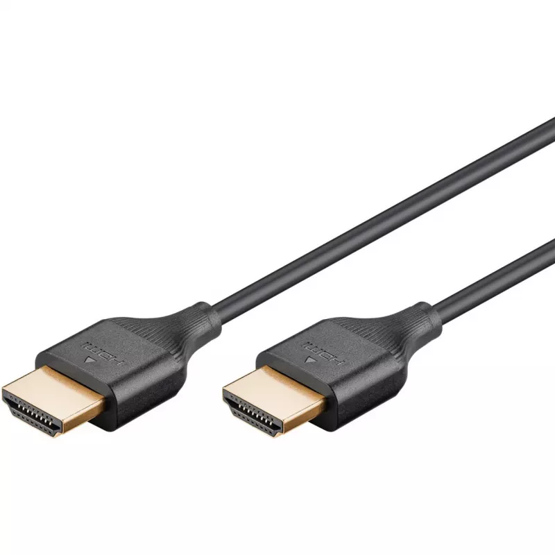 HDMI kábel WENTRONIC Slim 75295 — 4K 60Hz, tenký dizajn