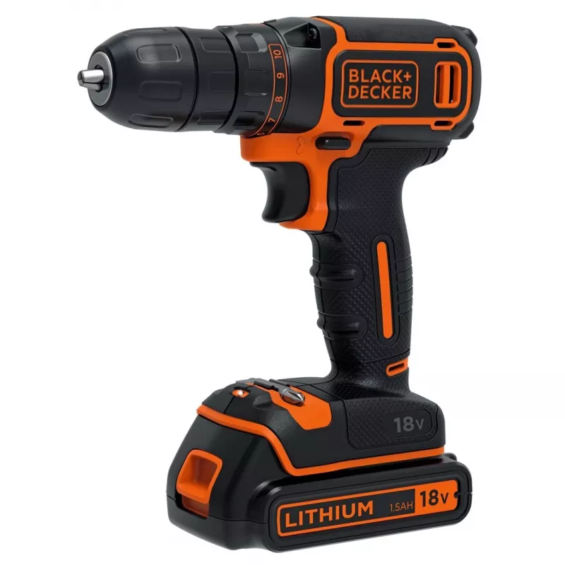 Black & Decker BDCDC18K-QW vŕtačka čierna, O