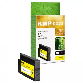 Kartuša KMP GOLD HP 963XL (3JA29AE) žltá