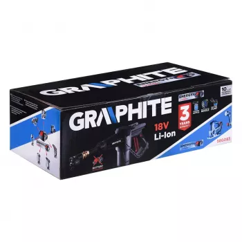 Graphite 58G083 Vysokotlakový čistič Compact Battery 170 l/h Sivý